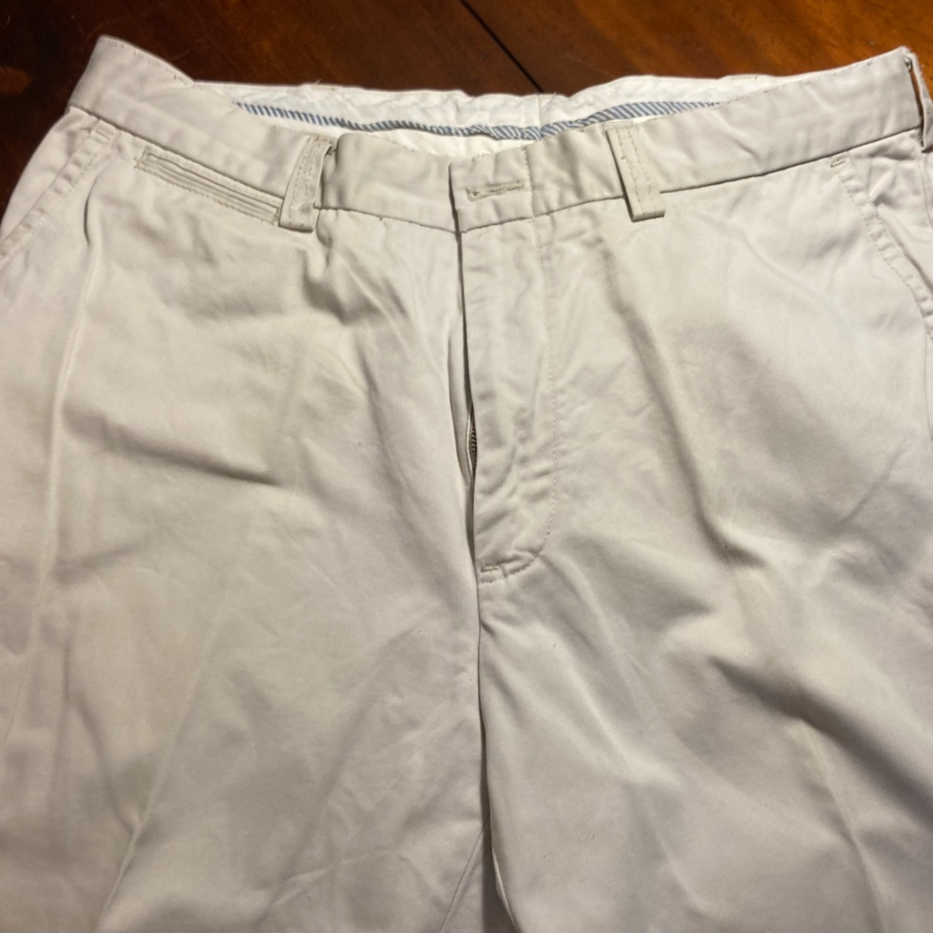 Polo Ralph Lauren, Mens Cotton Khakis Zip Button Closure Flat Front